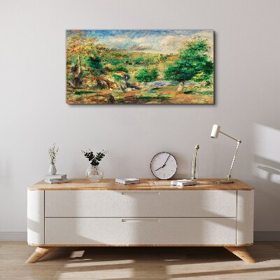 Foto auf leinwand Sommerlandschaft