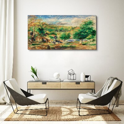 Foto auf leinwand Sommerlandschaft
