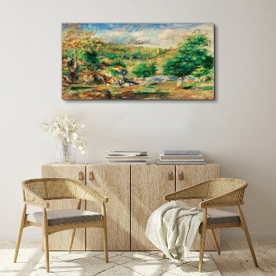 Foto auf leinwand Sommerlandschaft