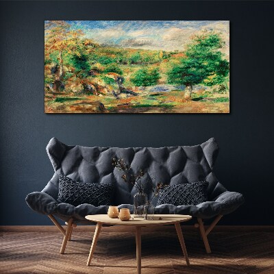 Foto auf leinwand Sommerlandschaft