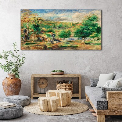 Foto auf leinwand Sommerlandschaft