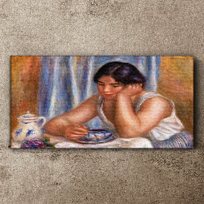 Wandbild Reflexionen bei einer Tasse Tee