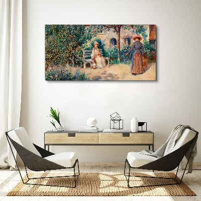 Foto auf leinwand Sommernachmittag im Garten
