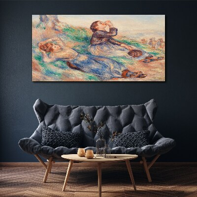 Foto auf leinwand Kinderträume auf der Wiese