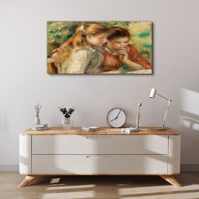 Foto auf leinwand Gedanken von Freunden