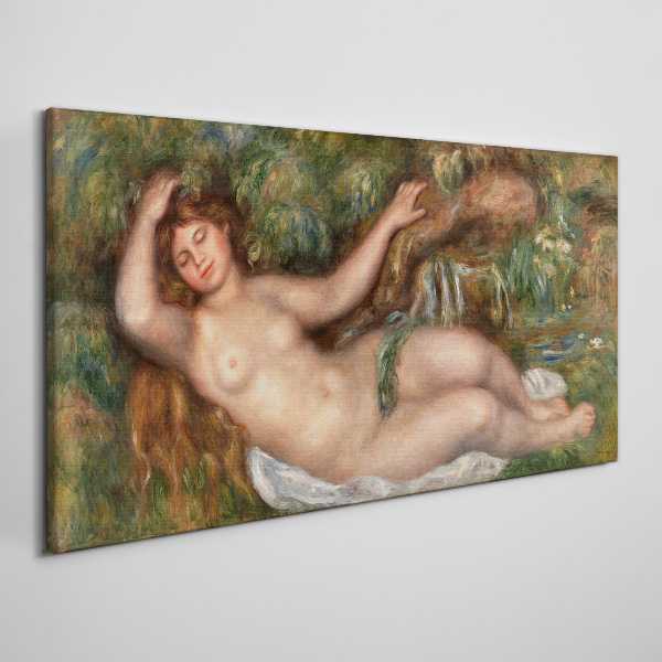 Foto auf leinwand Baden im Bach