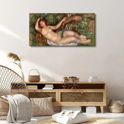 Foto auf leinwand Baden im Bach