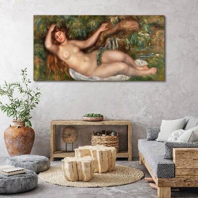Foto auf leinwand Baden im Bach