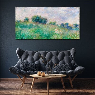 Foto leinwand Wiese in der Sonne