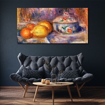 Foto auf leinwand Stillleben mit Zitronen