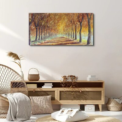 Fotobilder Herbstliche Baumallee
