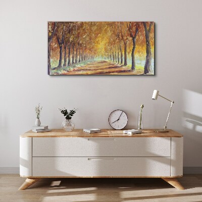 Fotobilder Herbstliche Baumallee