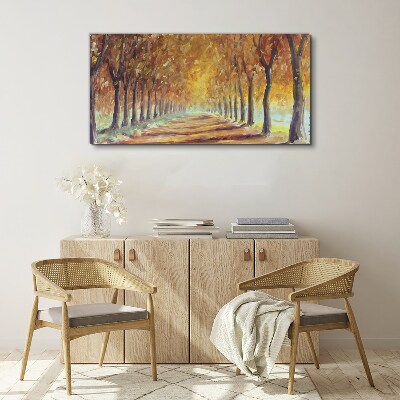 Fotobilder Herbstliche Baumallee