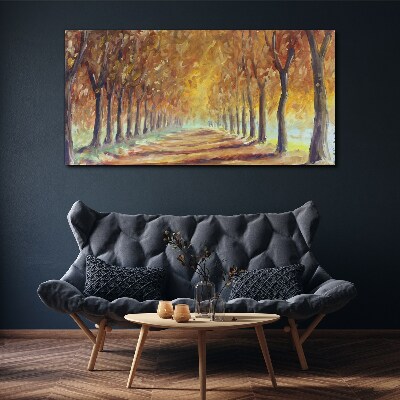Fotobilder Herbstliche Baumallee