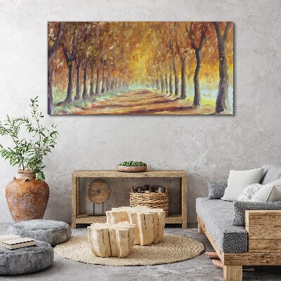 Fotobilder Herbstliche Baumallee