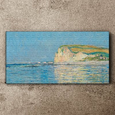 Foto auf leinwand Klippen am Meer im Tageslicht