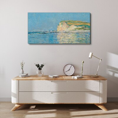 Foto auf leinwand Klippen am Meer im Tageslicht