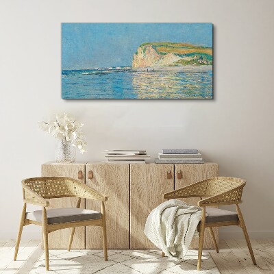 Foto auf leinwand Klippen am Meer im Tageslicht