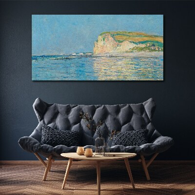 Foto auf leinwand Klippen am Meer im Tageslicht