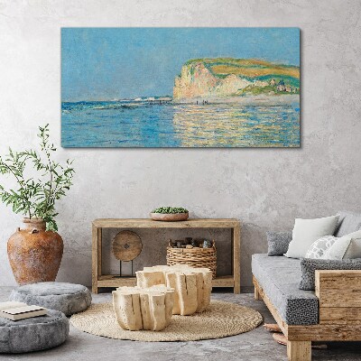 Foto auf leinwand Klippen am Meer im Tageslicht