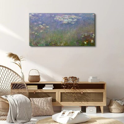 Foto auf leinwand Seerosen Monet