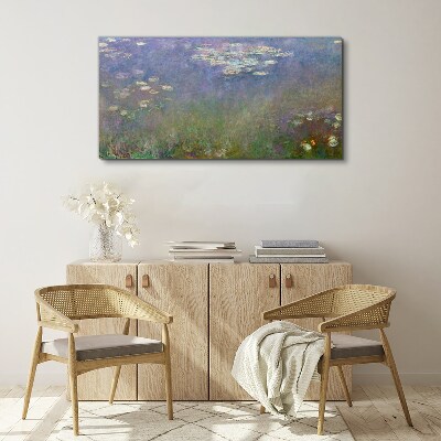 Foto auf leinwand Seerosen Monet