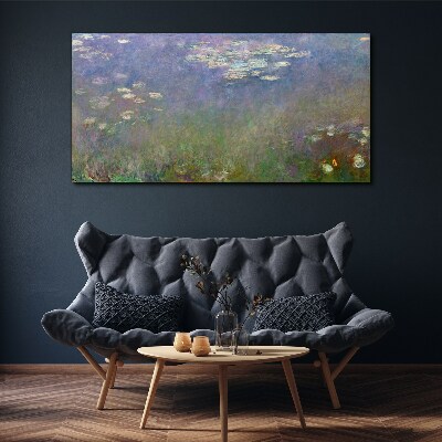 Foto auf leinwand Seerosen Monet