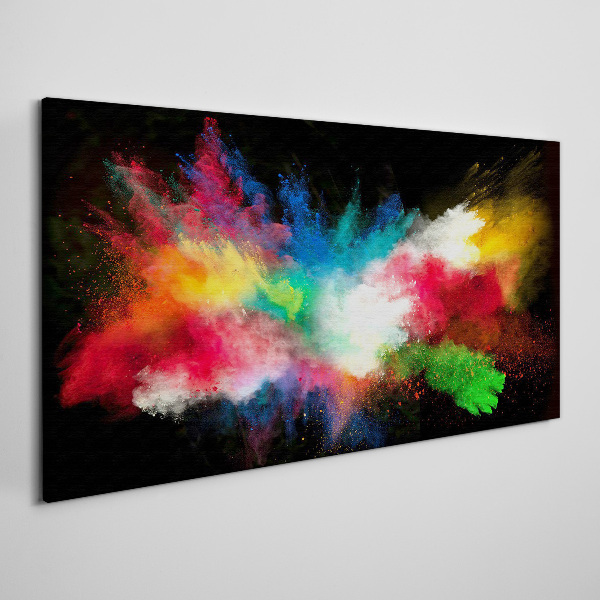 Bild auf leinwand Ausdruck von Farben in Bewegung