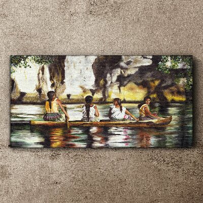 Foto auf leinwand Wasserspiegelungen des Alltags
