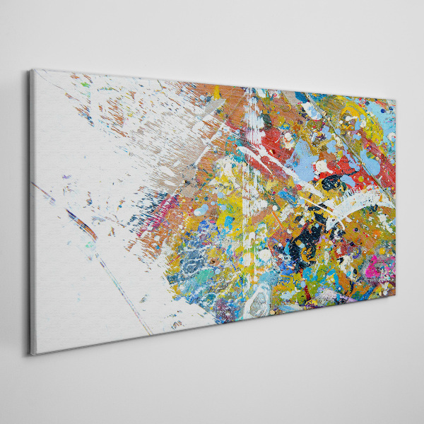 Foto leinwand Buntes abstraktes Chaos