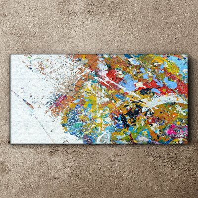 Foto leinwand Buntes abstraktes Chaos