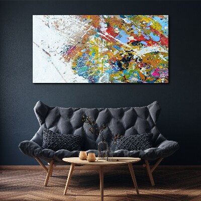 Foto leinwand Buntes abstraktes Chaos