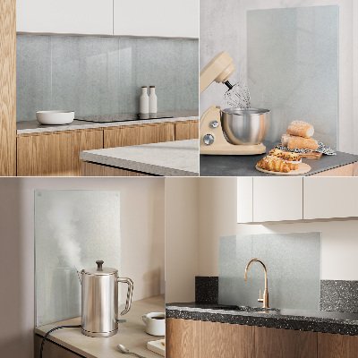 Herdabdeckplatte aus satiniertem Glas in rechteckiger Form