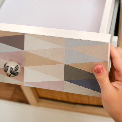 Möbelfolie Pastellgeometrie