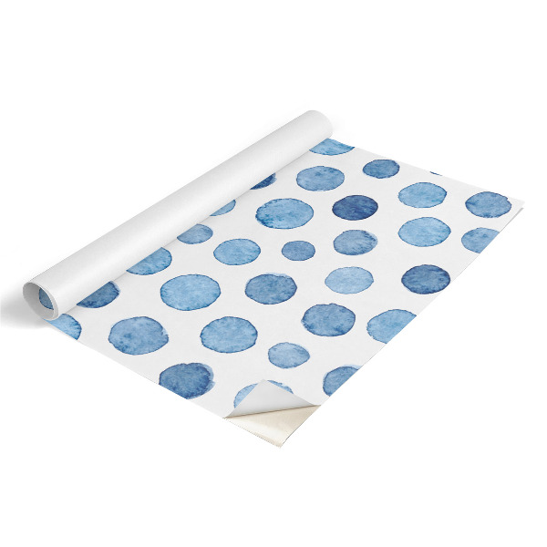 Folie für möbel Blaue Punkte