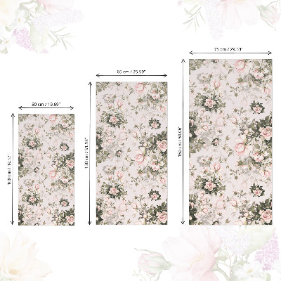Klebefolie für möbel Vintage-Blumen