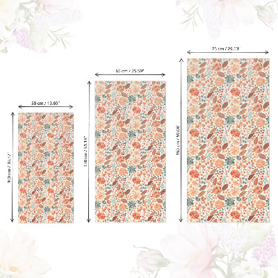 Folie für möbel Blumenmuster
