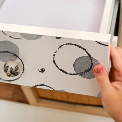 Klebefolie möbel Kreative Kreise