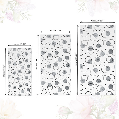 Klebefolie möbel Kreative Kreise