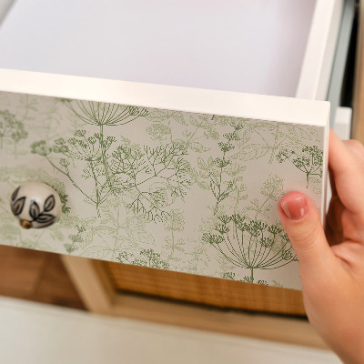 Klebefolie für möbel Botanische Arbeiten