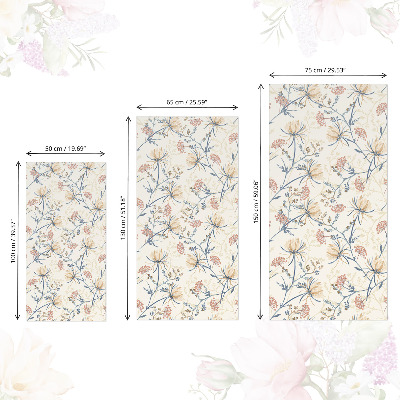 Klebefolie für möbel Blumenmuster