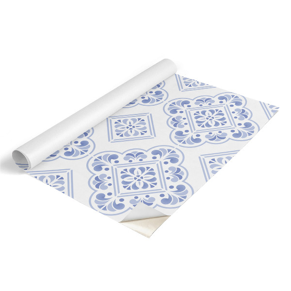 Folie für möbel Blaues Muster