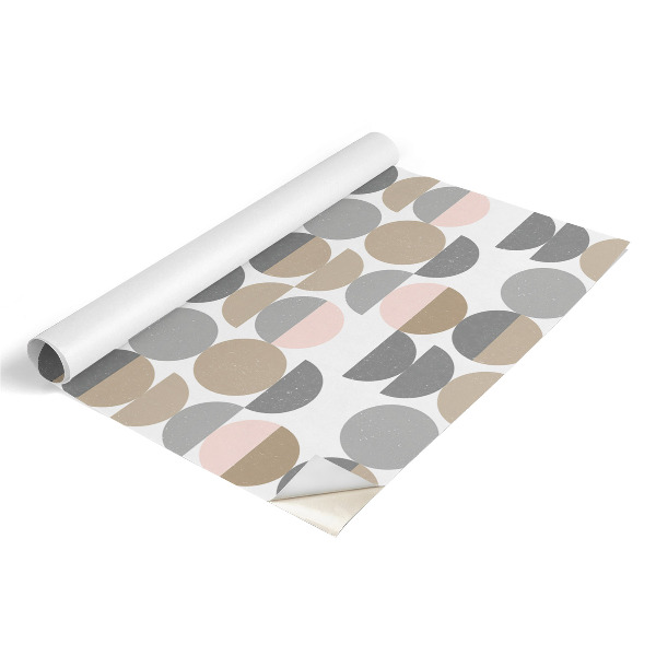 Folie für möbel Geometrische Pastellfarben