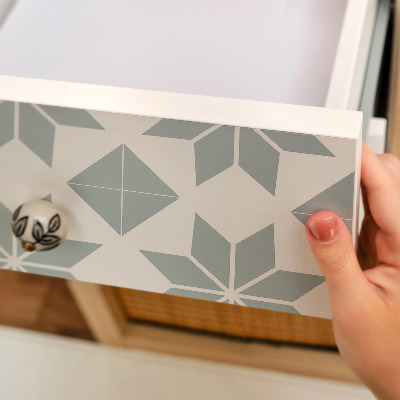 Klebefolie möbel Geometrische Eleganz