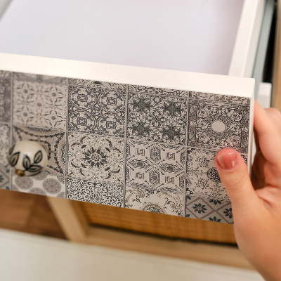 Klebefolie für möbel Retro-Mosaik
