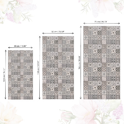 Klebefolie für möbel Retro-Mosaik