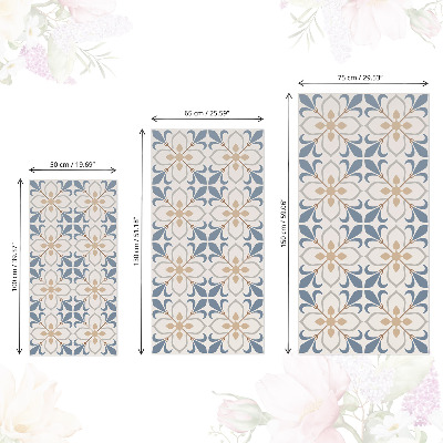 Möbelfolie Retro-Blumen