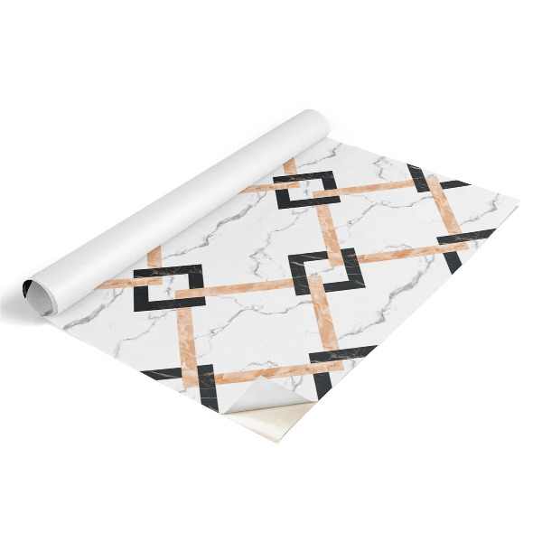 Folie für möbel Flechtwerk auf Marmor