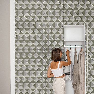 Klebefolie für möbel Dreieckiges Mosaik