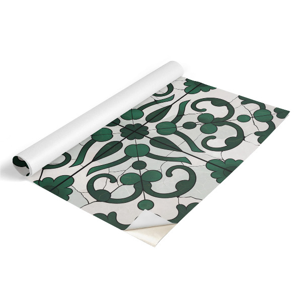 Klebefolie möbel Grüne Ornamente